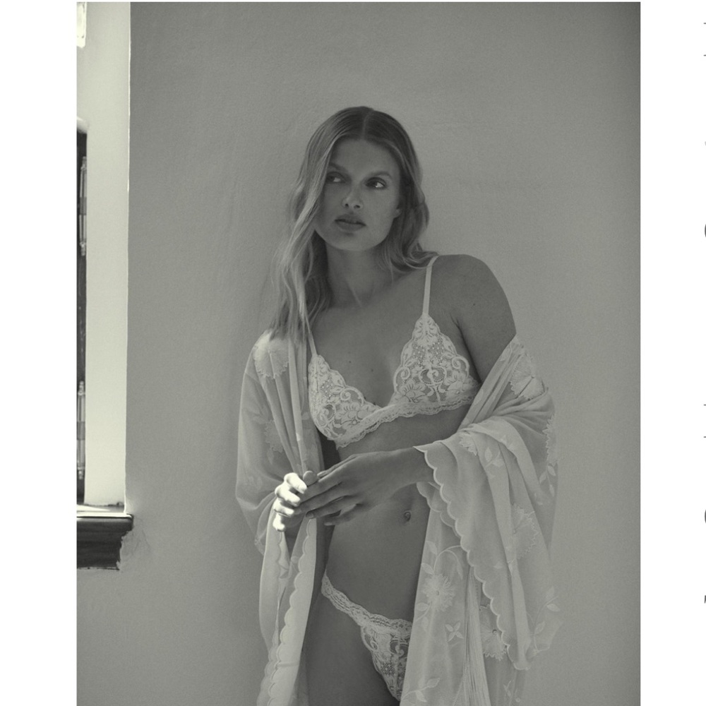 BHLDN Lilah Fringe Robe